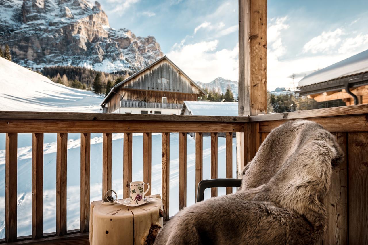 B&B - Hotel Ciasa Rue Blanch San Cassiano  Exteriör bild